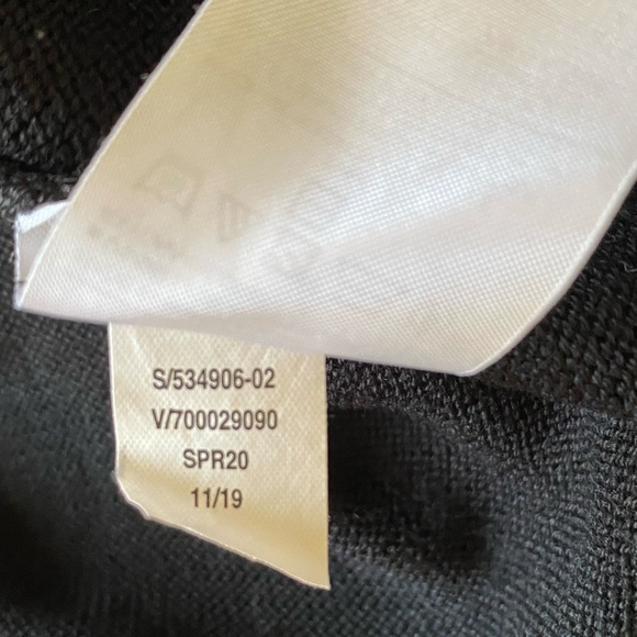 Banana Republic Womens V-Neck Black Knit Long Sleeve Office Casual Sweater-Sz-L - Picture 14 of 16